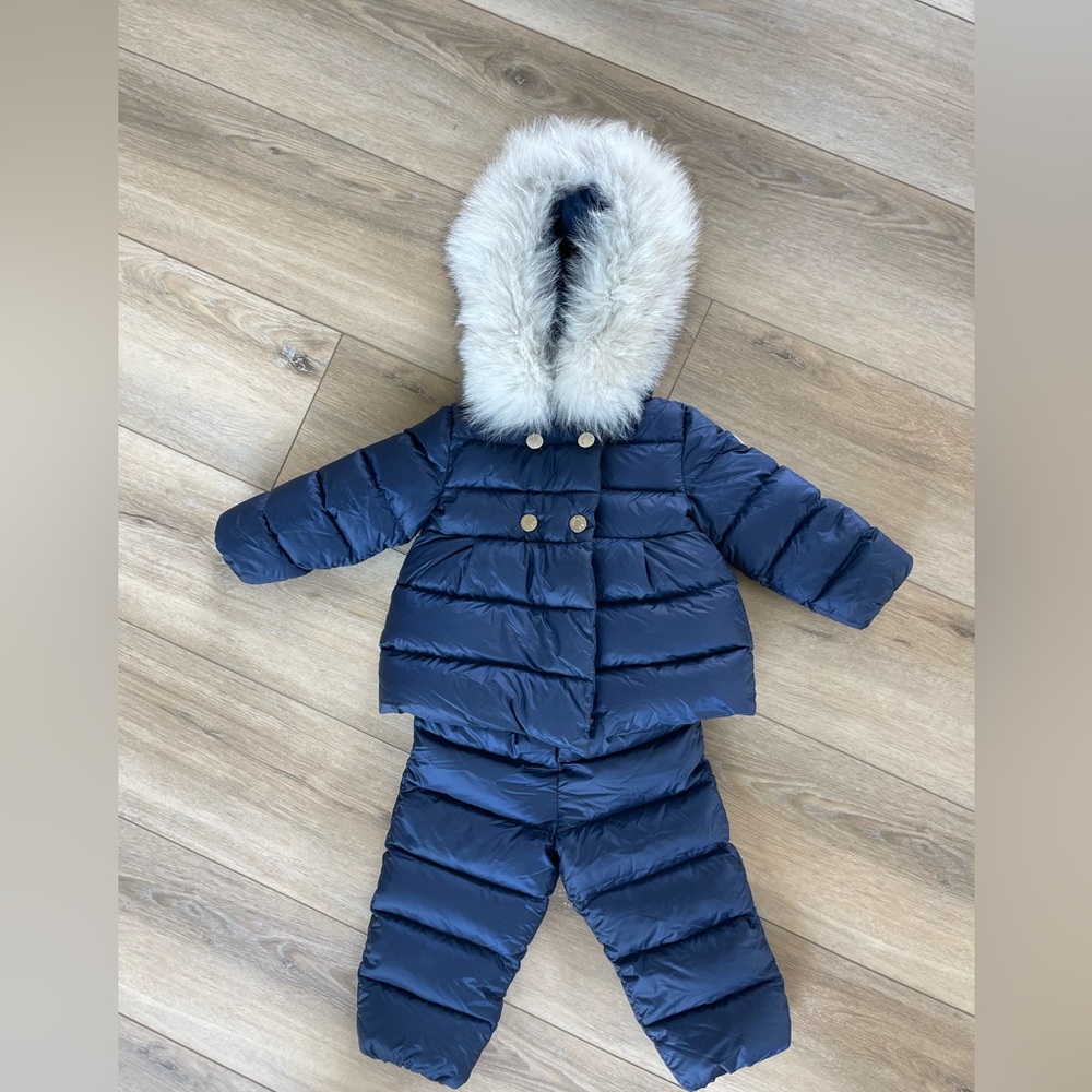 Monclear winter suite for kids. Almost like new!